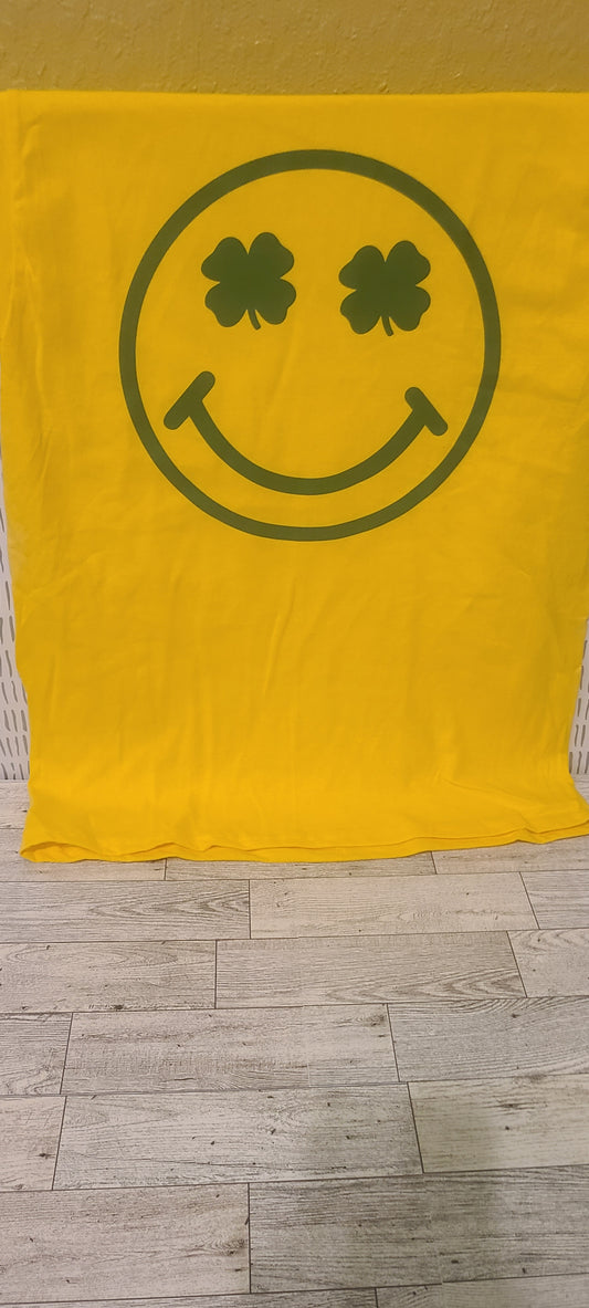 St Pattys Day Smiley T-Shirt